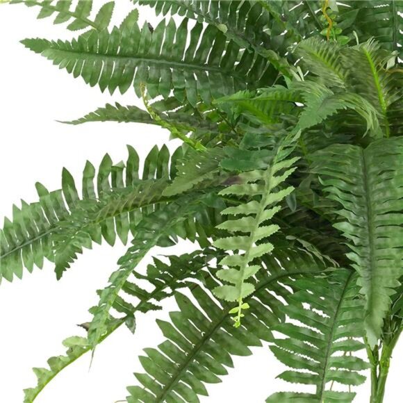 Nearly Natural 40IN Artificial Boston Fern Large Hanging Plant, Set of 2 - Picture 2 of 5
